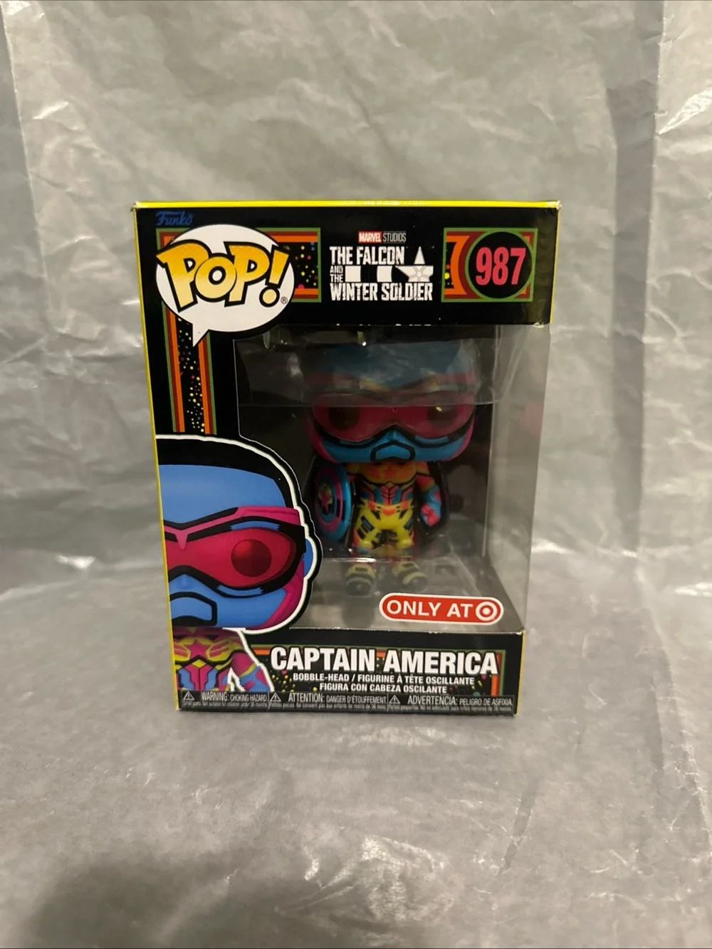 Funko Pop Marvel Captain America Target Exclusive #987